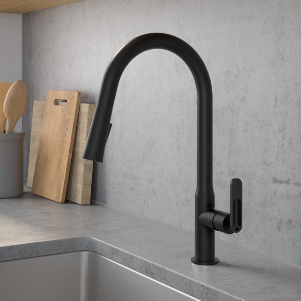 KITCHEN FAUCET SINGLE-CONTROL PULL-DOWN